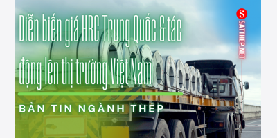Bản tin video ngày 15-01-22: Diễn biến giá HRC Trung Quốc và tác động đến thị trường nhập khẩu Việt Nam | satthep.net