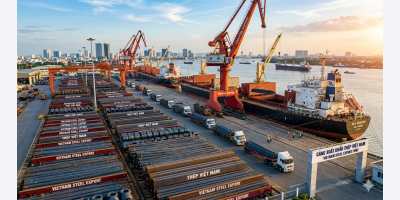 Indonesia dẫn đầu đà phục hồi xuất khẩu thép Việt Nam tháng 3